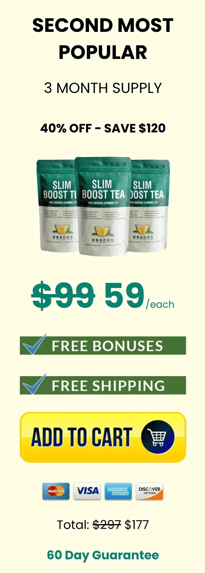 Buy Slimboosttea 3 Pouches